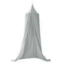 Mosquito Net Bed Canopy Dome Princess Cotton Cloth Tent Kids Room Decor Gray
