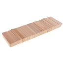 16 Sound Cards Clapper Wooden Rectangle for Kids Kingergarten Music Learning
