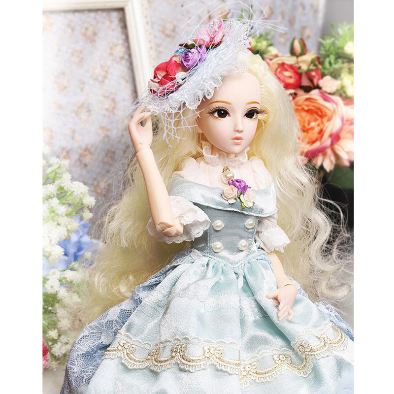 1/4 26-jointed Cute Princess Action Figures Changed Dress Doll Toy Set Christmas Gift