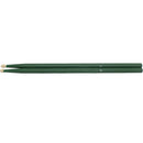 Portable 2 Pieces Maple Wood Drum Sticks Rods for Drummer Replacement Accessory Green