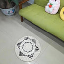 Handcrafted Eco-friendly Straw Woven Dia. 48cm Seat Pouf Yoga Meditation Mat