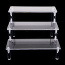 Clear Acrylic Display Rack, Jewelry Shelf Showcase 3-Tier Action Figure Kids Toys Home Organizer