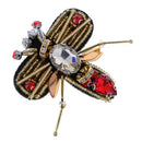 Bees Sequins Rhinestones Bead brooch Patches Applique Sew on Clothes Shoes Bags Decoration Patch DIY Craft