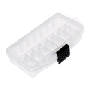 16 Compartments Adjustable Plastic Carp Fishing Lure Hooks Tackle Box Storage Case Holder