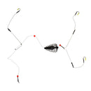 Fishing Feeder Cage Carp Fishing Lures Cage With Hooks and Lead Sinker