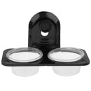 Dual Reptile Feeding Bowl Screw Food & Water Dish For Gecko, Lizard, Etc
