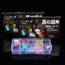 Pack of 10 Rock & Ore Crystal Specimens Collection Kit Kids Earth Geology Science Educational Toy Gift