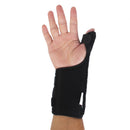 Long Lasting Reusable Right Wrist Thumb Brace Support Splint For Tenosynovitis Carpal Tunnel Ligament Injuries Black Size S