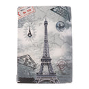 Smart Thin Folio Stand Leather Case Smart Cover for Lenovo TAB4 10 Plus Retro Tower