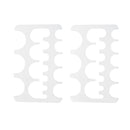 2 Pieces Leather Craft Plastic Watchband Belt Strap Billet Buckle Stencil Templates