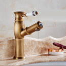 Kitchen Brass Purified Water Outlet Deck Mounted Sink Faucet Centerset Tap