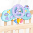 Kids Steering Wheel with Lights, Horn, Music and Sound Educational Toy Turn and Learn Driver Pretend Games