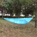 Portable Lightweight Convenient To Carry Hammock FOR Camping Hiking Travelling Picnic Backyards Sky Blue 106 x 55 inch