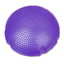 Men Women Yoga Fitness Training Equipment Balance Board Disc Gym Stability Air Cushion Wobble Pad Physio With Pump Purple