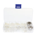 250Pcs 2.54mm JST-XHP 2/3/4 Pin Housing Male/Female Pin Head Connector Kit