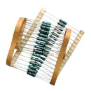 50 Piece 5 Colored Rings High Precision 1% Metal Film Resistor Electronic Components
