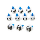 10pcs 6pin Self-locking Button Switch Button Switch Push Button Control DIY