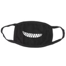 Unisex Antidust Mask Cute Anime Features Muffle Mouth Mask Thin Teeth