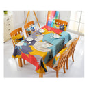 Fashionable Print Design Home Cafe Restaurants Bar Tablecloth Table Cover Wedding Party Table Decor 100*140cm