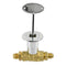 1/2-Inch Straight Quarter-Turn Shut-Off Valve Kit for NG LP Gas Fire Pits