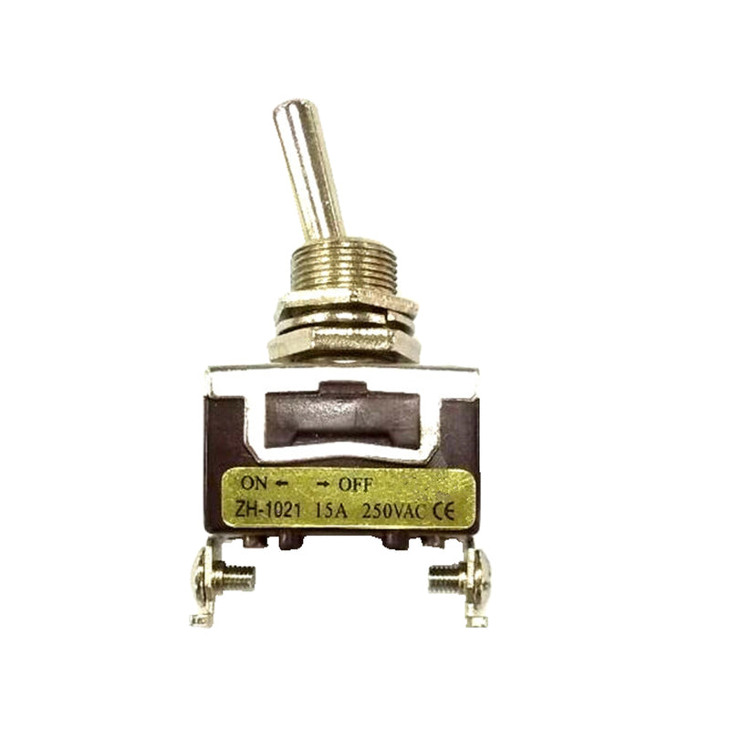 1 Pieces15A250VAC 2P2T MTS202 Position Terminal Latching Mini Toggle Switch 6mm