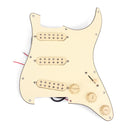 Prewired 3-ply Pickguard Scratchplate HHH for Fender Strat Electric Guitar