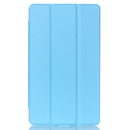 Tri-Fold PU Leather Case for 8inch Huawei MediaPad M2 + OTG+Touch Pen Sky Blue