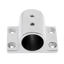 High Polished Stainless Steel Boat Hand Rail Fitting 1'' 25mm Rectangle Base