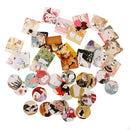 46pcs set Special Sealing Sticker Envelope Seal New -
