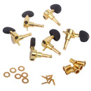 6 Pieces 3R 3L Closed String Tuning Pegs Locking Tuner Machine Heads for Electric Acoustic Guitar Parts