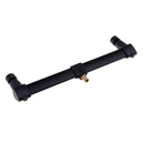Steel Fishing Buzz Bars Fishing Rod Pod Holder Buzzer Bar for 2 Rods Holder