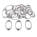 20pcs Antique Silver Halloween Charms Pendants DIY Jewelry Making Decoration 36x21mm