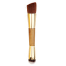 Double End Bamboo Make Up Brush Powder Concealer Blush Foundation Brush Makeup Tool