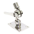 1x Boat Stainless Steel 316 Marine VHF Antenna Dual Axis Adjustable Base Mount