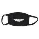 Unisex Antidust Mask Cute Anime Features Muffle Mouth Mask Wide Teeth