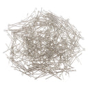 Pack of 500PCS Eyepins Eye Pins Needles For Jewelry Necklace Earrings Making Craft DIY 32mm