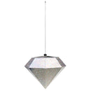 Cute Wonderful Shimmering Diamond Topper For Christmas Tree Decor Hanging Ornament Gift Silver M