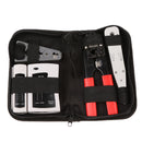RJ45 Crystal/8p8c Network Tool Kit Cable Tester Crimp Crimper Wire Stripper Cutter