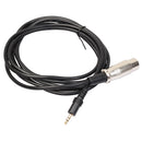 3.5mm Jack Plug TRS to XLR Cable (Male to Female) Mic Audio Cord Extension Conversion Cable for Condenser Microphone 10Ft