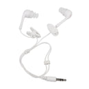 3.5mm Jack Water Sports In Ear Swimming Driving Swivel Clip Waterproof Earphone Headphone for iPhone FM MP3 MP4 MP3 Player White