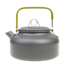 Portable 0.8L Camping Survival Water Kettle Teapot Pot Aluminum w/ Mesh Bag