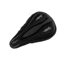 Gel Silicone Road Bike Bicycle Comfort Saddle Seat Pad Cushion Cover Black