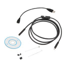 Car Engine Oil Pump Waterproof Borescope Inspection Camera For Android 7mm