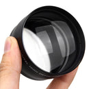 58mm 2X Telephoto Lens for Canon 70D 700D 650D 600D 550D 450D