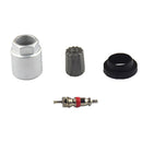 4 Pieces Wheel Tire Pressure Sensor Service Rebuild TPMS Service Pack Kit