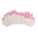 50pcs/pack Pink Apple Shape Hair Clip Card Paper Jewelry Display Cards