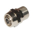 1/4'' Brass Barbed Air Fuel Gas Straight Hose Tube Threaded Pipe Fitting Coupler Connector