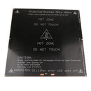 Aluminium Heated PCB Bed 24V Heatbed Plat 300x300x3mm for MK3A 3D Printer