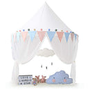 Kids Bed Canopy, Children Hanging Play Tent Mosquito Net for Kids Baby Room Decoration - White, 43''D x 20''H