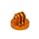 Aluminum Tripod Mount Adapters Mini Mount with 1/4" for Gopro Action Camera Gold